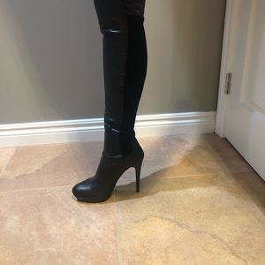 Stuart Weitzman 4 heel, over the knee, comfortable